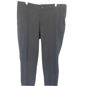 Nike Golf Tour Performance Men's Size 38x32 Dri-Fit Black Flat Front Pants
